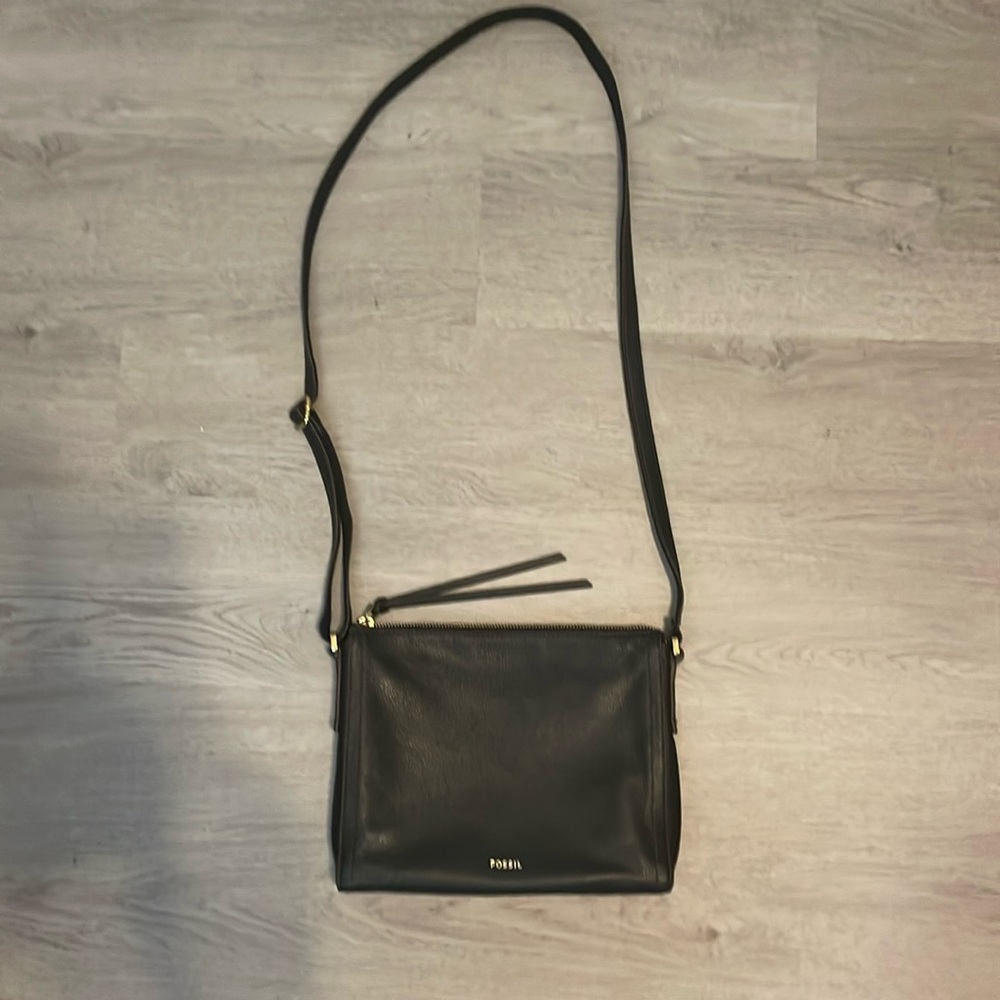 Fossil crossbody leather bag